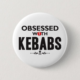Chapa Redonda De 5 Cm Kebabs obsesionó