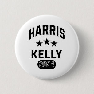 Chapa Redonda De 5 Cm Kelly 2024 Para El Béisbol Curvado De Vintage