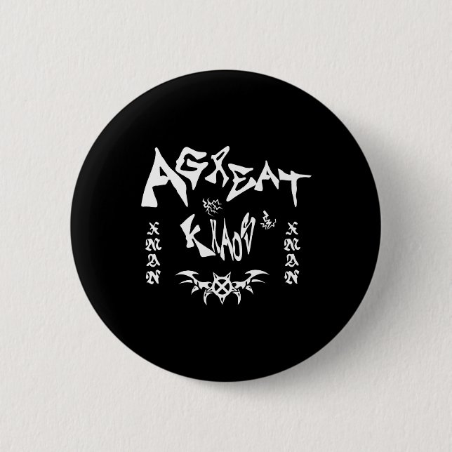 Chapa Redonda De 5 Cm Ken Carson Merch Design Agc (Anverso)