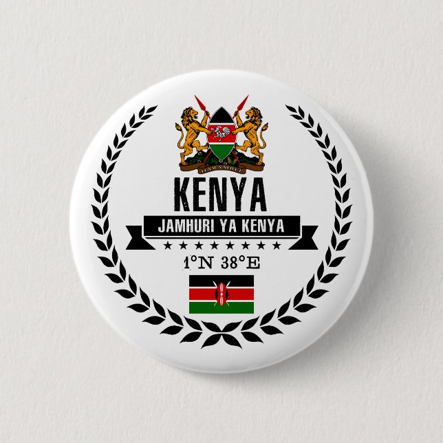 Chapa Redonda De 5 Cm Kenia (Anverso)
