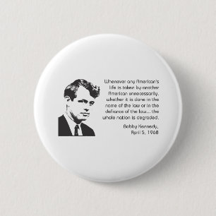 Chapa Redonda De 5 Cm Kennedy