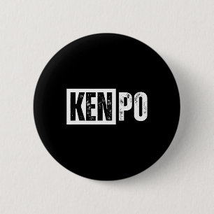 Chapa Redonda De 5 Cm Kenpo Karate con problemas