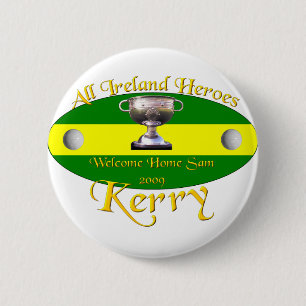 Chapa Redonda De 5 Cm Kerry todos los campeones de Irlanda