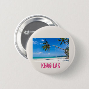 Chapa Redonda De 5 Cm Khao Lak Phang-Nga Tailandia Beach Panorama Holida