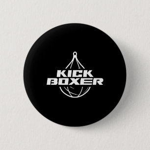 Chapa Redonda De 5 Cm Kickboxer Kick Boxing Artes Marciales Kickboxing P