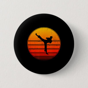 Chapa Redonda De 5 Cm Kickboxing Boxeo femenino masculino Kickbox Kickbo