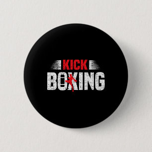 Chapa Redonda De 5 Cm Kickboxing Kickboxing Boxeadores Kickboxers Artes 