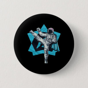 Chapa Redonda De 5 Cm Kickboxing Muay Thai Taekwondo Patada Alta Diverti