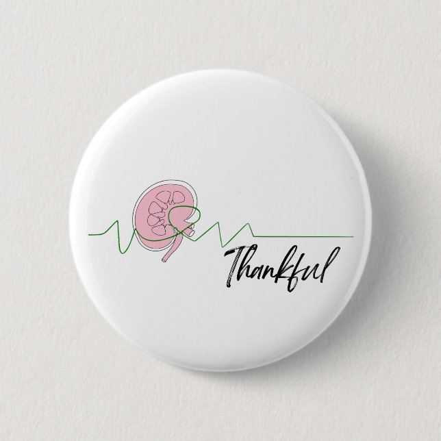 Chapa Redonda De 5 Cm Kidney Button (Anverso)