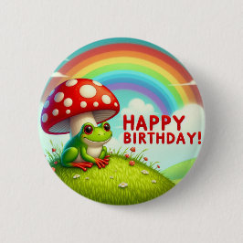 Chapa Redonda De 5 Cm Kid's birthday badge