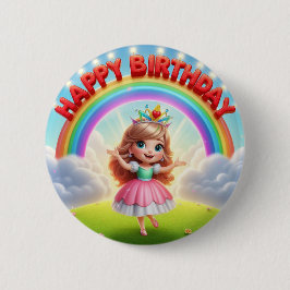 Chapa Redonda De 5 Cm Kid's birthday badge