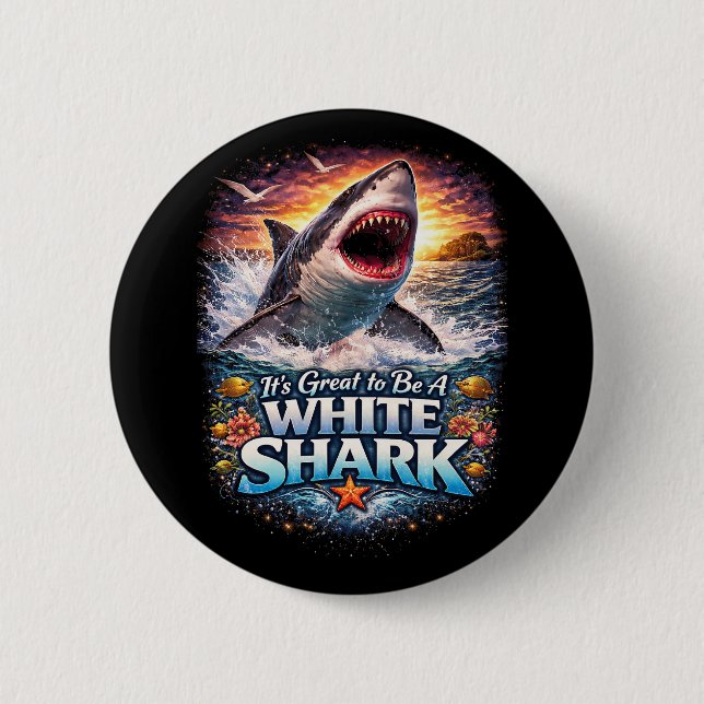 Chapa Redonda De 5 Cm King of the Blue Deep (Anverso)