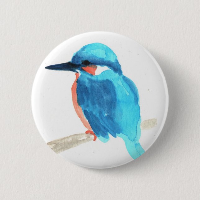 Chapa Redonda De 5 Cm Kingfisher Button Badges (Anverso)