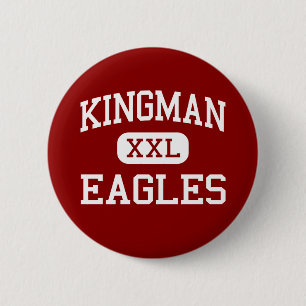 Chapa Redonda De 5 Cm Kingman - Eagles - High School secundaria -