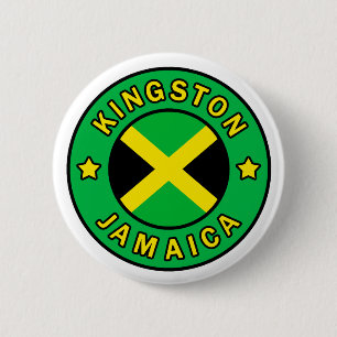 Chapa Redonda De 5 Cm Kingston Jamaica