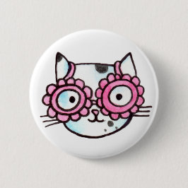 Chapa Redonda De 5 Cm Kitteh
