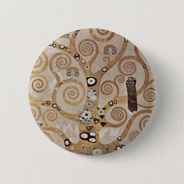 Chapa Redonda De 5 Cm Klimt - Stocletfries (Anverso)