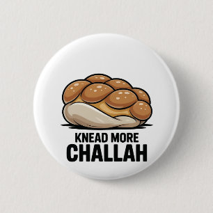 Chapa Redonda De 5 Cm Knead More Challah Judío Baking
