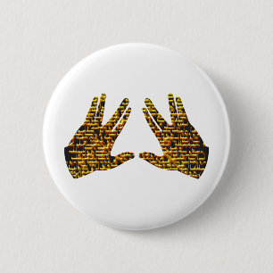 Chapa Redonda De 5 Cm Kohen Hands