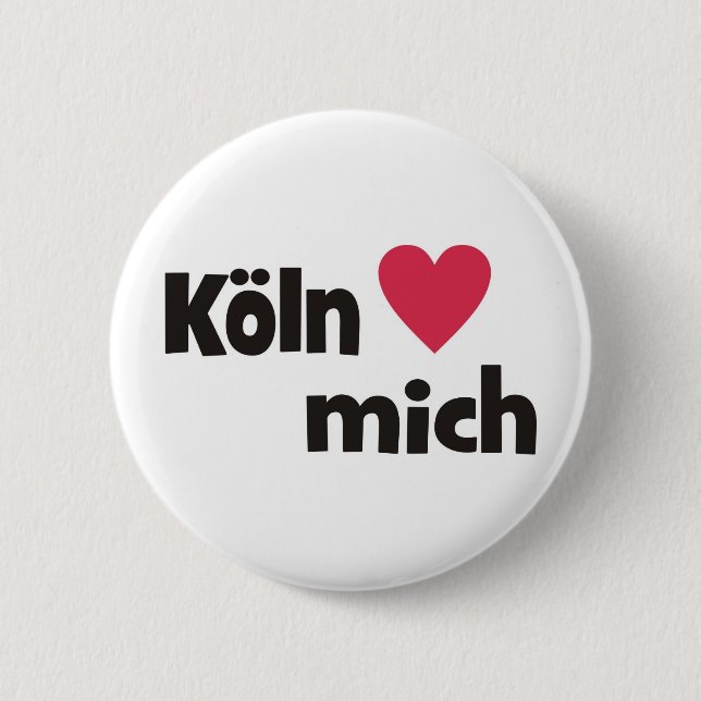 Chapa Redonda De 5 Cm Köln (Anverso)