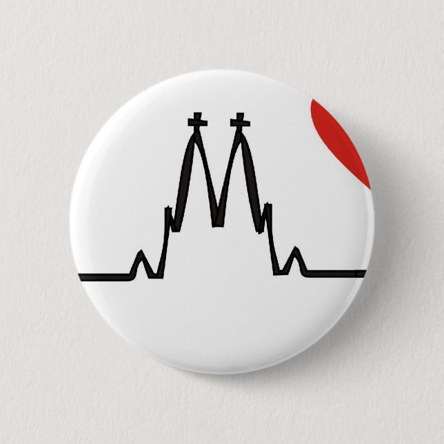 Chapa Redonda De 5 Cm Köln (Anverso)