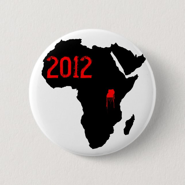 Chapa Redonda De 5 Cm Kony 2012 (Anverso)