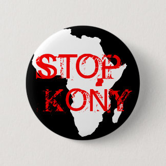 Chapa Redonda De 5 Cm Kony 2012