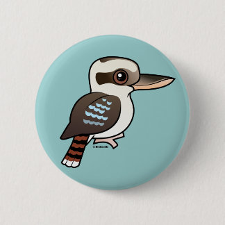 Chapa Redonda De 5 Cm Kookaburra de risa