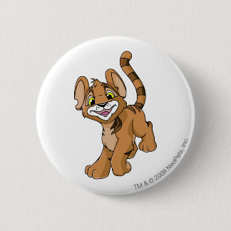 Chapa Redonda De 5 Cm Kougra Brown
