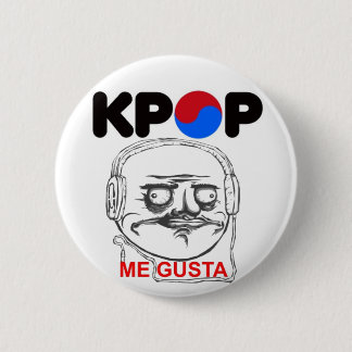 Chapa Redonda De 5 Cm KPop Me gusta Meme , i like