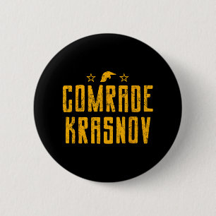Chapa Redonda De 5 Cm Krasnov Ussr Agent 1987