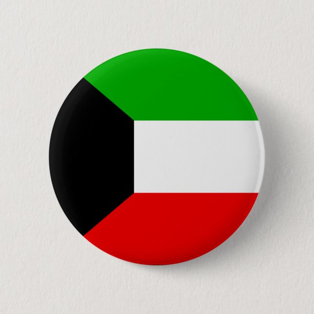 Chapa Redonda De 5 Cm Kuwait (Anverso)