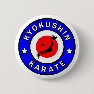 Chapa Redonda De 5 Cm Kyokushin Karate