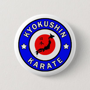 Chapa Redonda De 5 Cm Kyokushin Karate