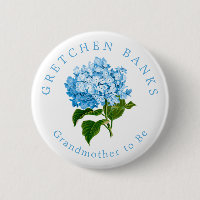 La abuela azul Hydrangea será Baby Shower