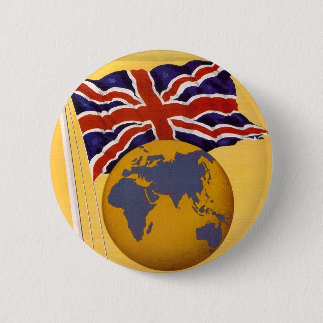 Chapa Redonda De 5 Cm La aerolínea del imperio (Anverso)