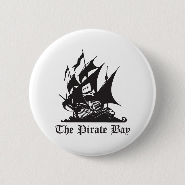 Chapa Redonda De 5 Cm La bahía del pirata (Anverso)