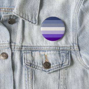Chapa Redonda De 5 Cm La bandera del orgullo de SlipperyJoe's Butch Lesb