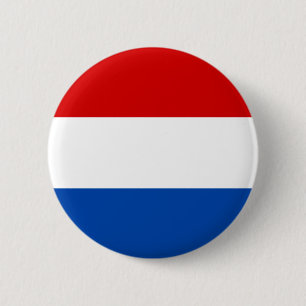 Chapa Redonda De 5 Cm La bandera holandesa