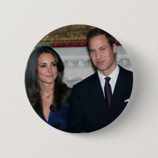 Chapa Redonda De 5 Cm La boda real