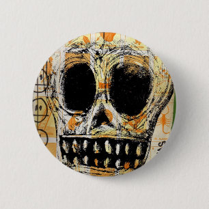 Chapa Redonda De 5 Cm La Calavera 2