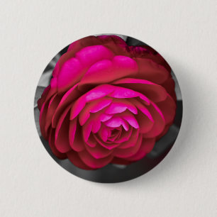 Chapa Redonda De 5 Cm La Camelia Rosa 