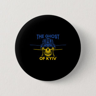 Chapa Redonda De 5 Cm La Camiseta Del Fantasma De Kiev Apoya A Ucrania #