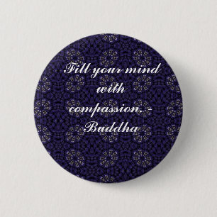 Chapa Redonda De 5 Cm La cita de Buda inspira de motivación