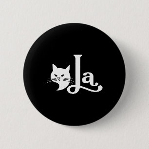 Chapa Redonda De 5 Cm La Comma Del Gato Retro La Kamala Harris Por La Pr