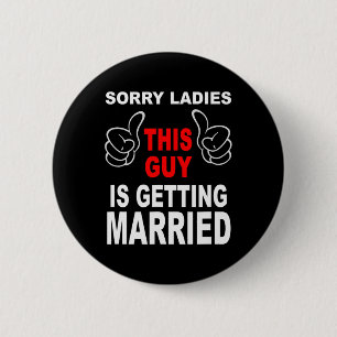 Chapa Redonda De 5 Cm La Despedida de Soltero de The Groom Squad Lo Sien