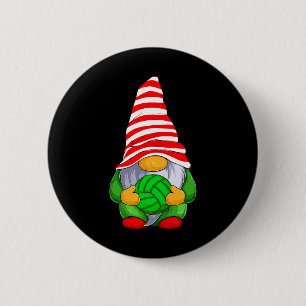 Chapa Redonda De 5 Cm La divertida familia de los Navidades del voleibol