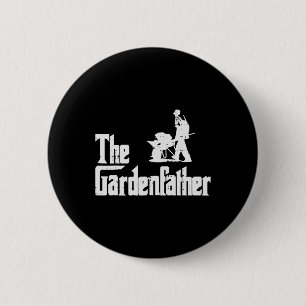 Chapa Redonda De 5 Cm La divertida película de Gardenfather Pun Fathers