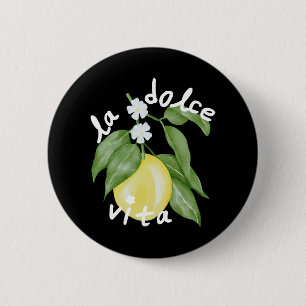 Chapa Redonda De 5 Cm La Dolce Vita La Dolce Bride Italia Lemon Mateo