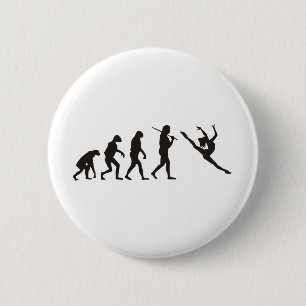 Chapa Redonda De 5 Cm La evolución del bailarín